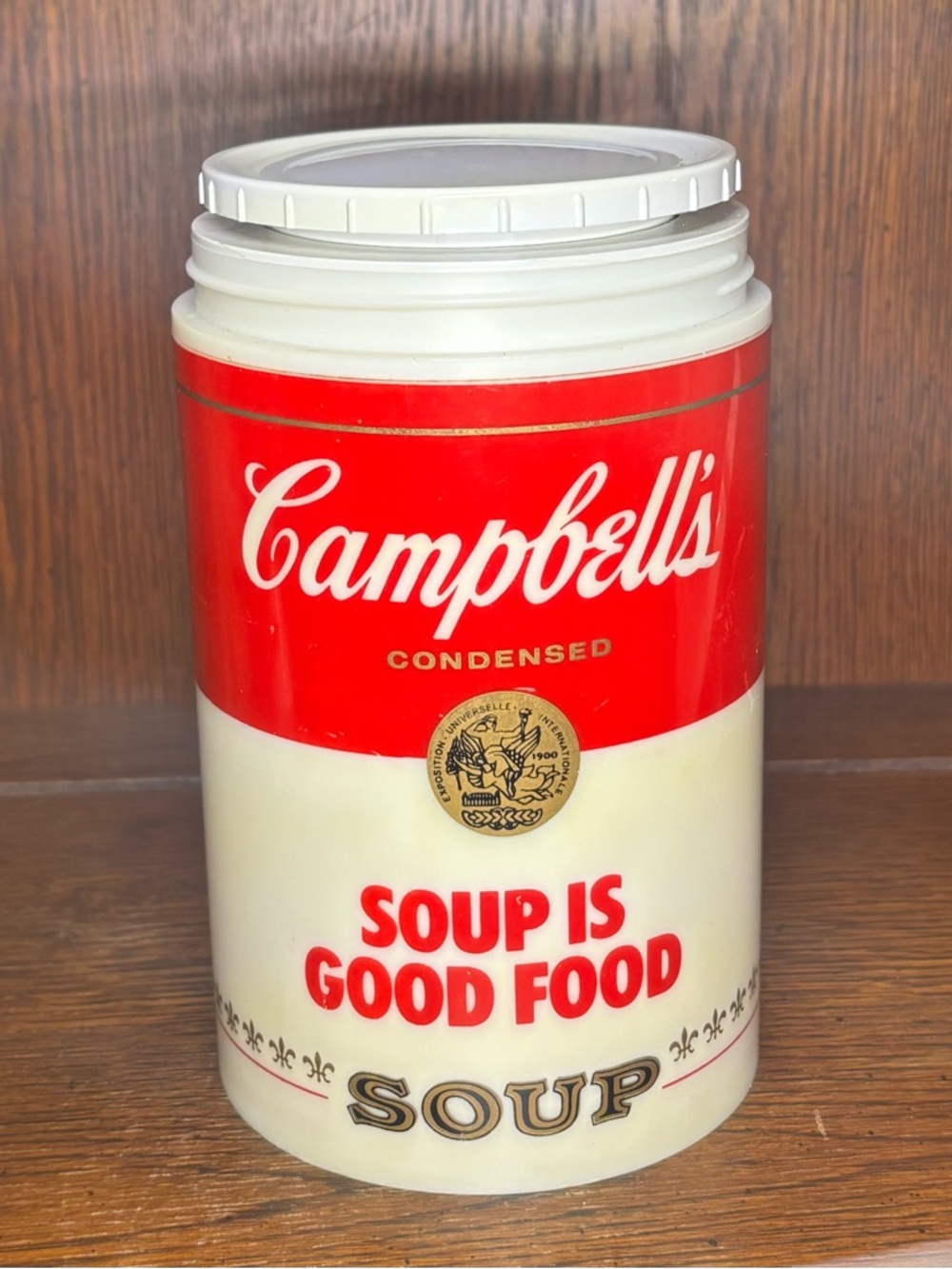 Campbell's Red & Cream Soup Can Container